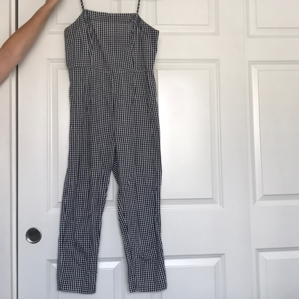 Gingham Jumpsuit